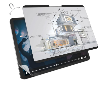 Folia MAGEASY EasyPaper Pro 2-in-1 do iPad Air 11"(Transparent)
